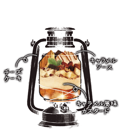 塩キャラメルパフェ